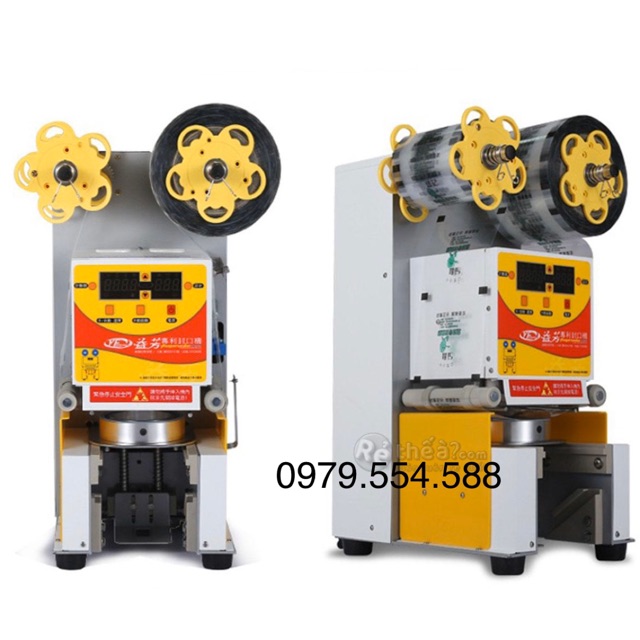 Máy dập cốc tự động - Máy ép miệng ly tự động YIFang ET95SN Đài Loan