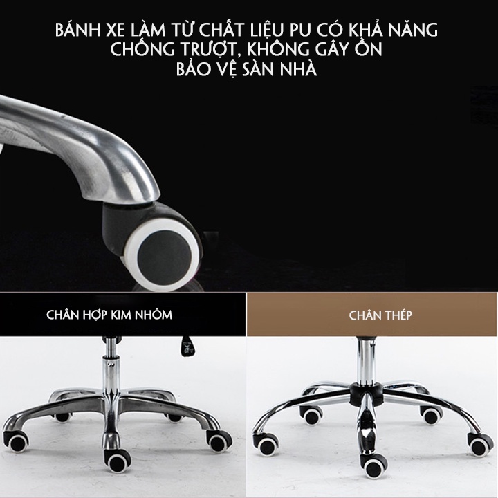 Ghế Giám Đốc Bọc Da Cao Cấp  - Ghế Làm Việc Phong Cách Hàn Quốc Sang Trọng