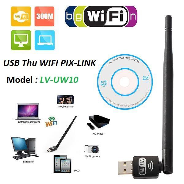 USB Thu Wifi Pix-Link LV-UW10 ( Anten Dài)