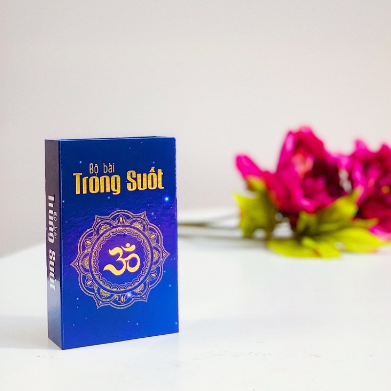 Bộ Bài Trong Suốt { Lời khuyên trí tuệ } + Tặng vòng tay om mani padme hum