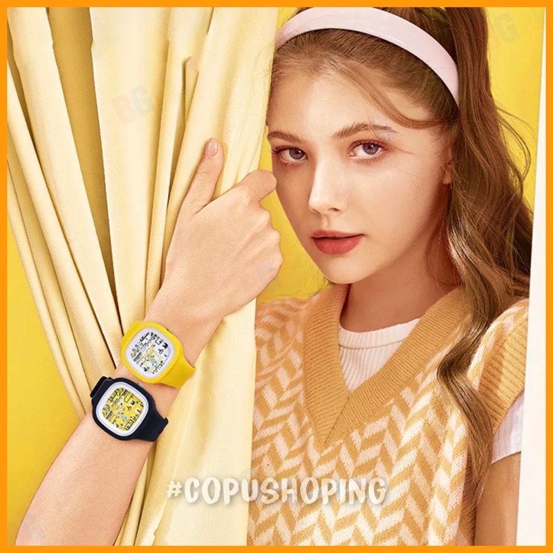 Đồng hồ Minions ZGO watch dây silicon phát sáng chính hãng - Sự trỗi dậy của Gru