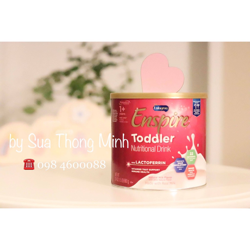 Sữa Enspire Toddler 680gram cho bé trên 1 tuổi