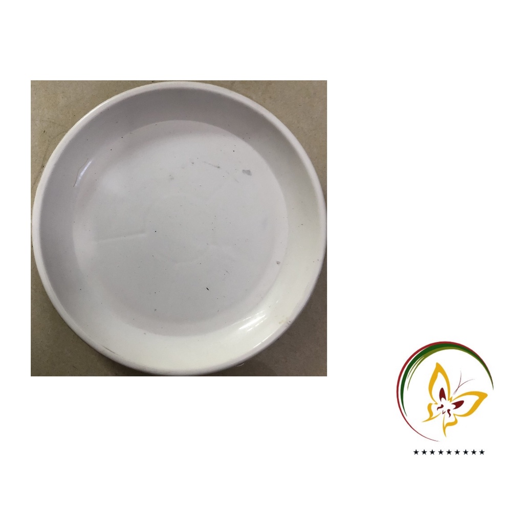 Đĩa lót chậu tròn Phi 21cm - #837#