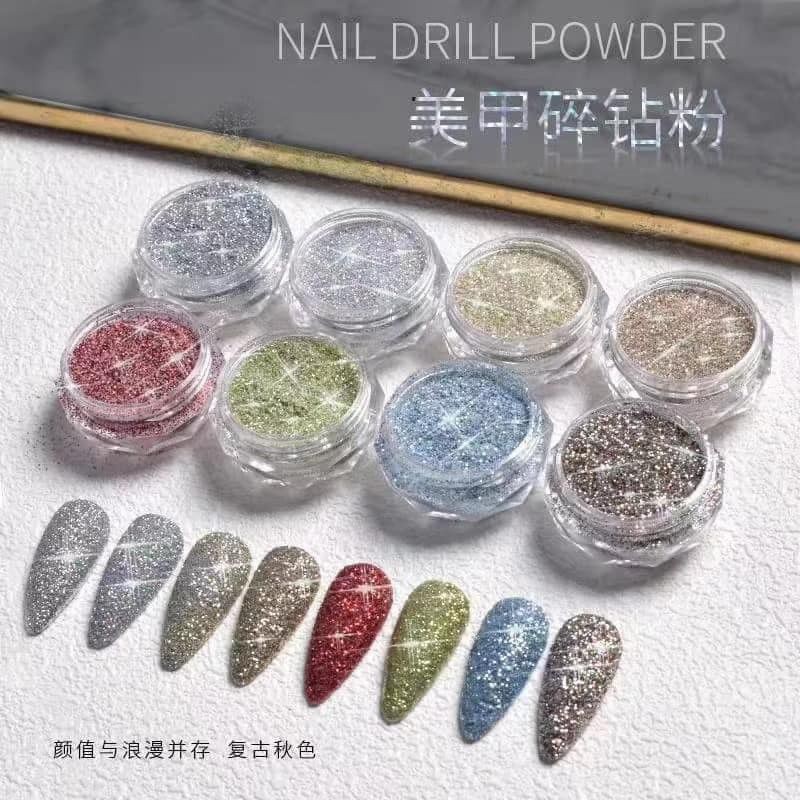 Nhũ flash siêu sáng trang trí móng