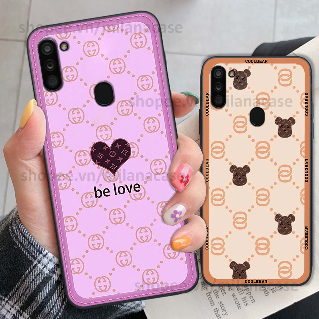 Ốp Samsung A11 / M11 hình trái tim be love tình yêu siêu đẹp, cá tính, thời trang