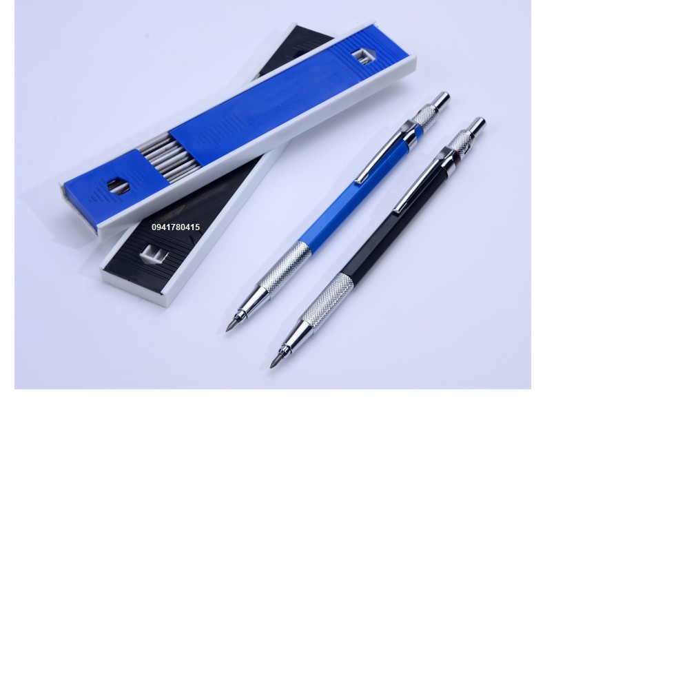 Bút chì bấm + 12 ruột HB 2.0mm