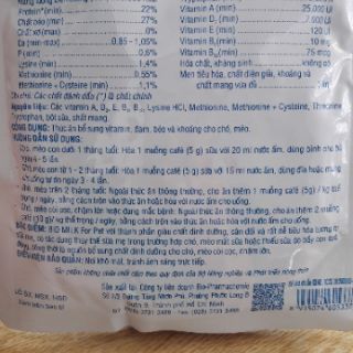 Sữa cho chó mèo BiO
