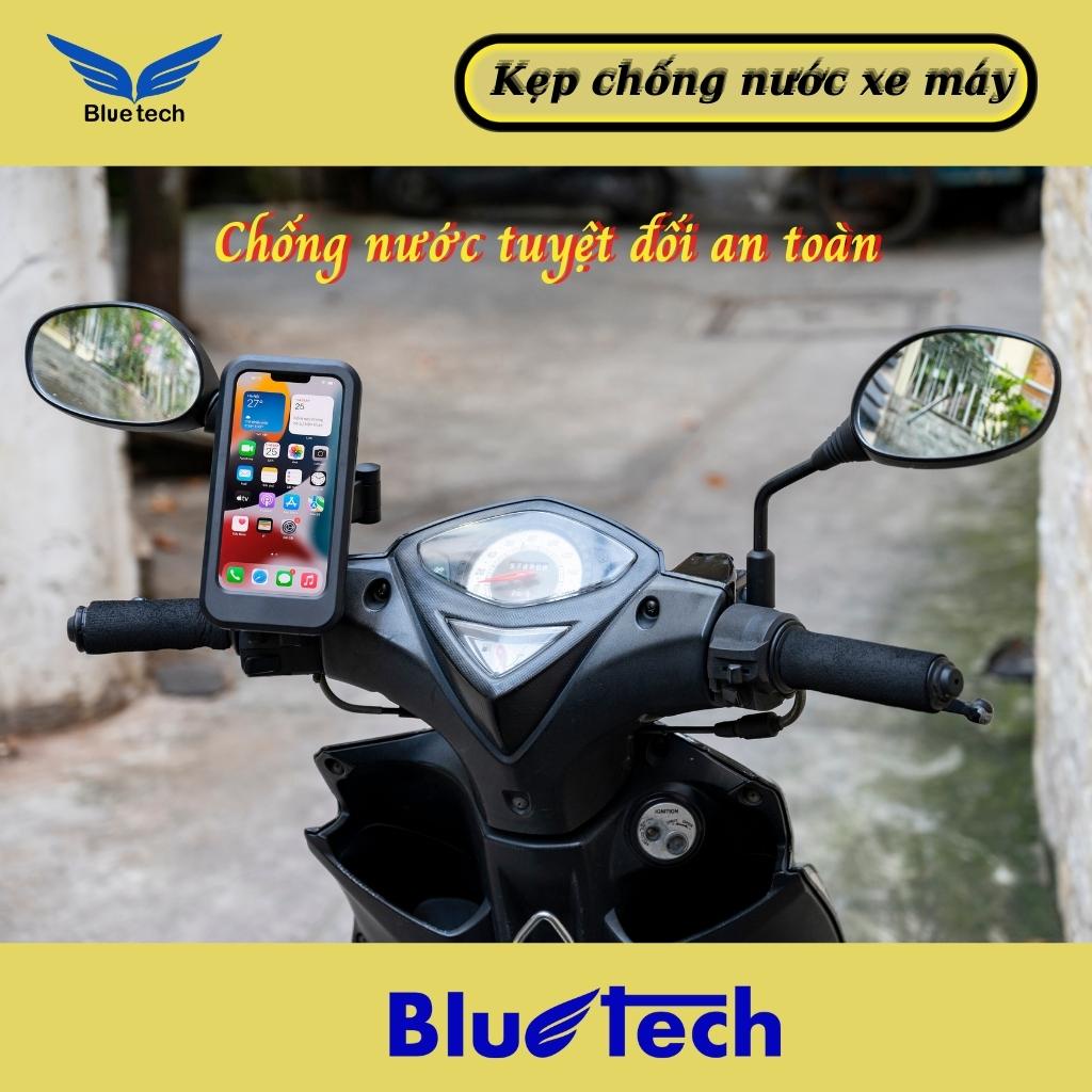 Kẹp điện thoại xe máy, giá đỡ điện thoại, kẹp điện thoại xe máy chống nước điều chỉnh xoay 360 độ, hàng cao cấp 2023