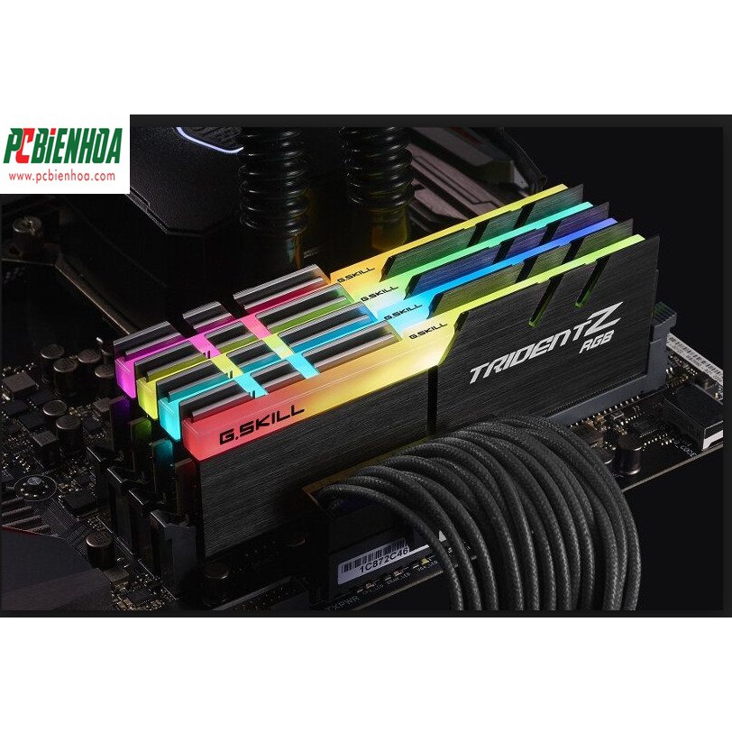 (SIÊU KHUYẾN MÃI ) Bộ nhớ GSkill TRIDENT Z RGB-8GB DDR4 3000GHz