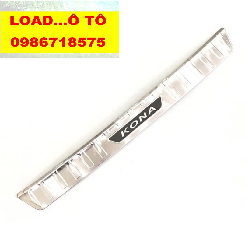 Chống trầy cốp trong, ngoài Xe Hyundai Kona 2023-2018 Inox cao Cấp