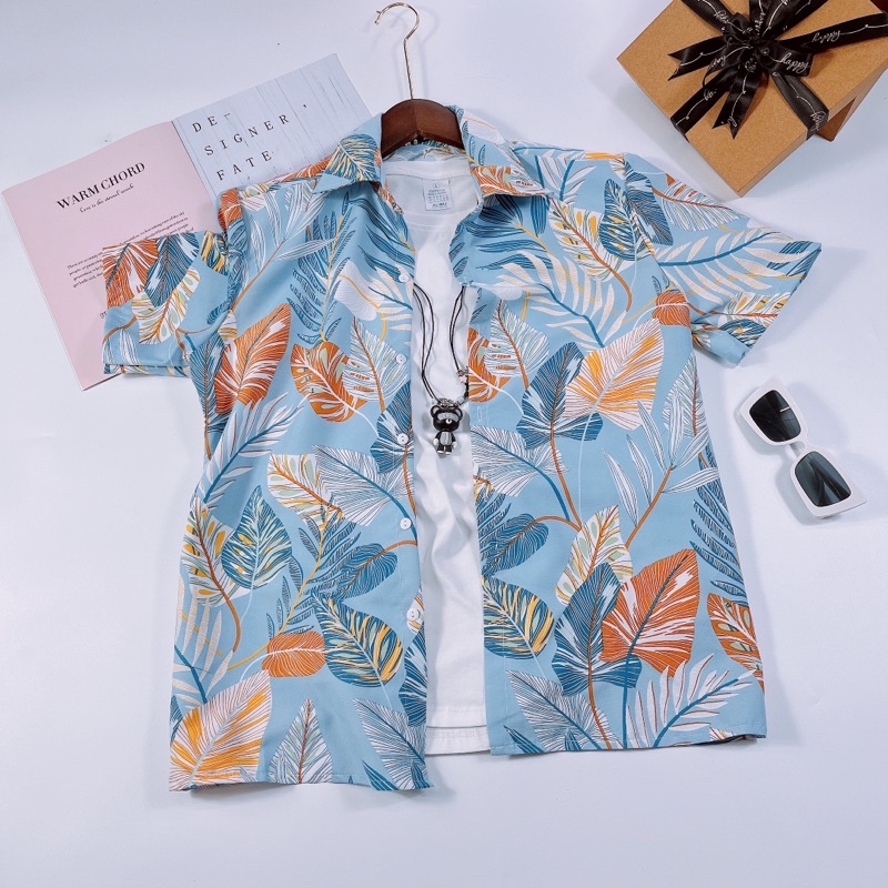 Áo Sơ Mi Hoạ Tiết Đi Biển Chất Kate Thái Loại 1(Đủ Size) | BigBuy360 - bigbuy360.vn
