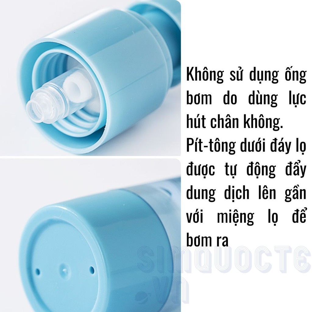 [15-30ML] Lọ chiết mỹ phẩm dầu gội sữa rửa mặt hút chân không - Hàng chính hãng Xiaomi Jordan&amp;Judy JD9