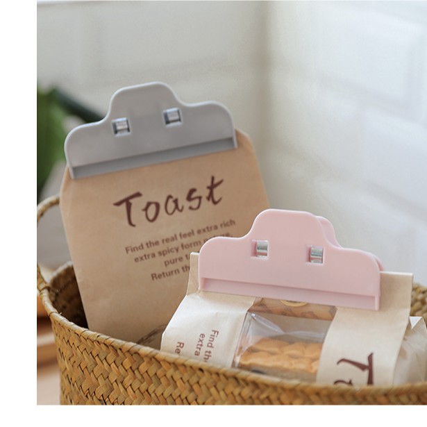 Kẹp to dán miệng túi đựng đồ ăn thức ăn nhanh chống ẩm xinh xắn