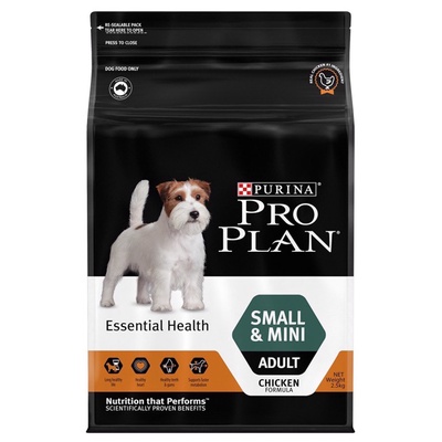 Thức Ăn Cho Chó Purina PRO PLAN Small Mini Adult Chicken Túi 2,5Kg