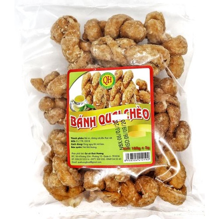 BÁNH QUAI CHÈO - BÁNH XOẮN QUẨY 180GR HIỆU QUÊ HƯƠNG
