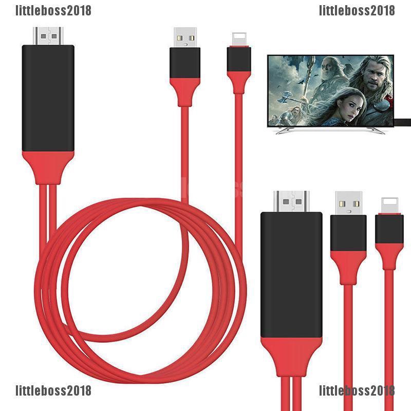 Cáp chuyển đổi cổng lightning sang HDMI TV 2M cho iPhone 7 7 + 6 6s 5 5S