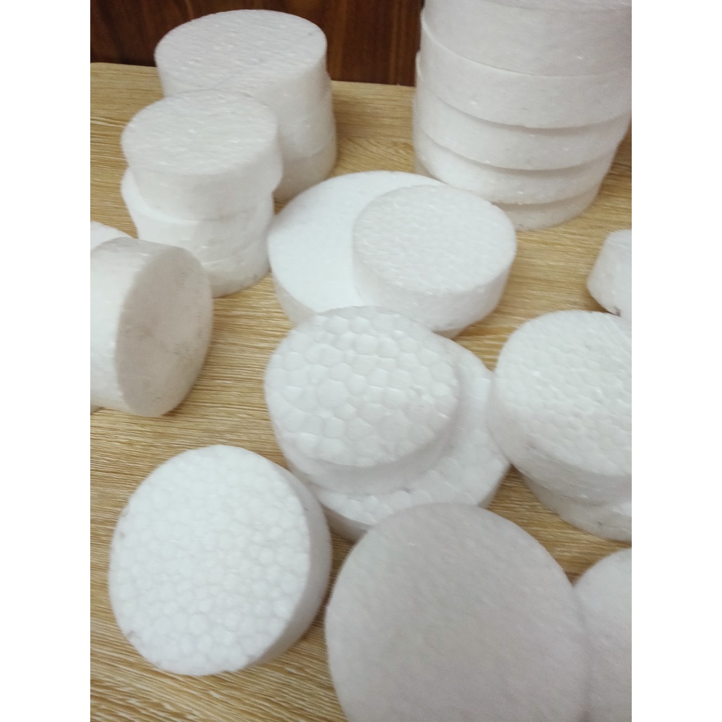Combo 5 chiếc đế làm tháp tỏi thần tài, oản, bánh ( cao 2cm, xốp mềm)✨
