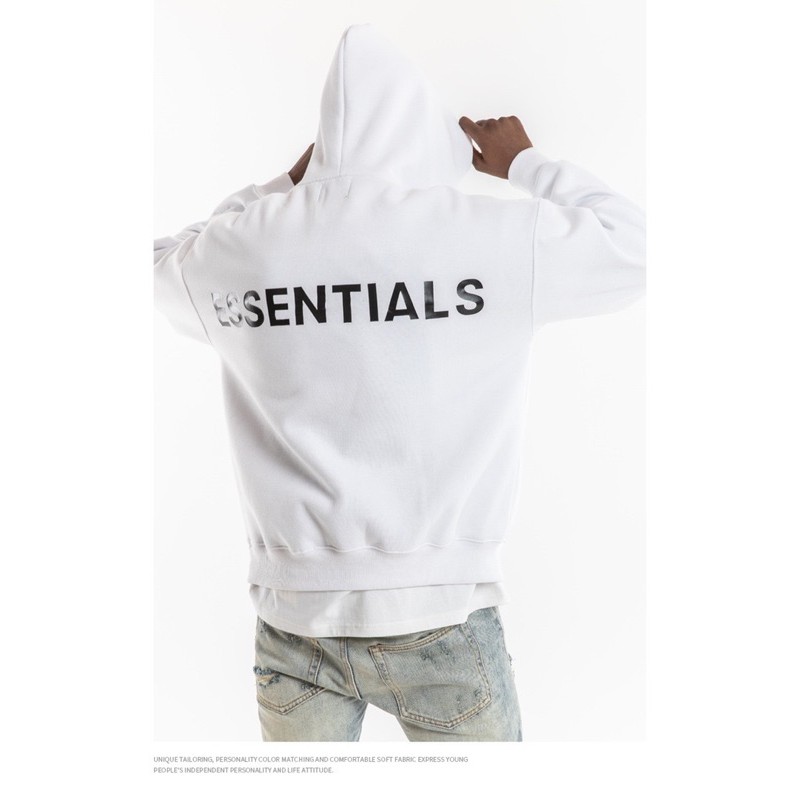 Áo Hoodie nỉ bông ESSENTIALS