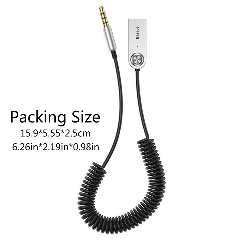 Bộ Thiết Bị Nhận Tín Hiệu Âm Thanh Bluetooth Jack Cắm 3.5mm Tích Hợp Micro Chuyên Dụng