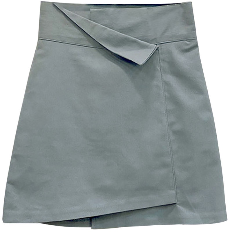 Chân váy BH quấn hông lưng cao màu trơn thời trang dành cho nữ 2022