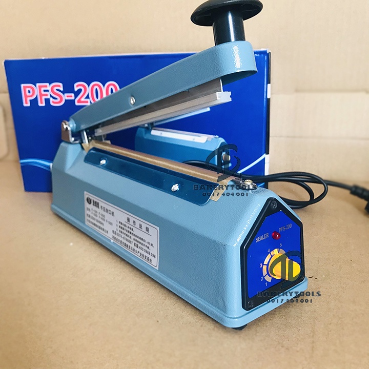 Máy Hàn Miệng Túi  Ép Nhiệt, Máy Hàn Miệng Túi Ni Lông PFS-200