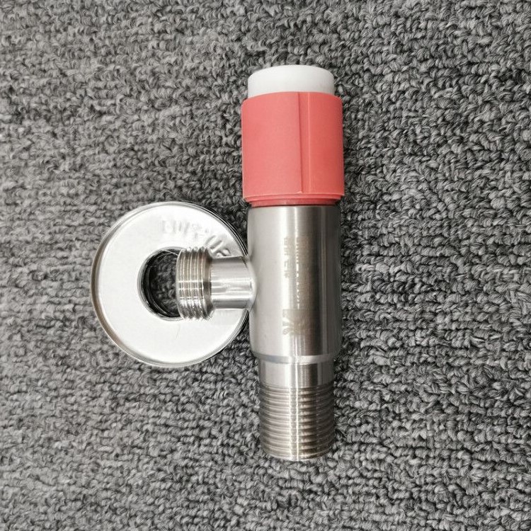 Van khóa nóng lạnh được làm bằng thép không gỉ 304 dùng cho bồn cầu, máy nước nóng