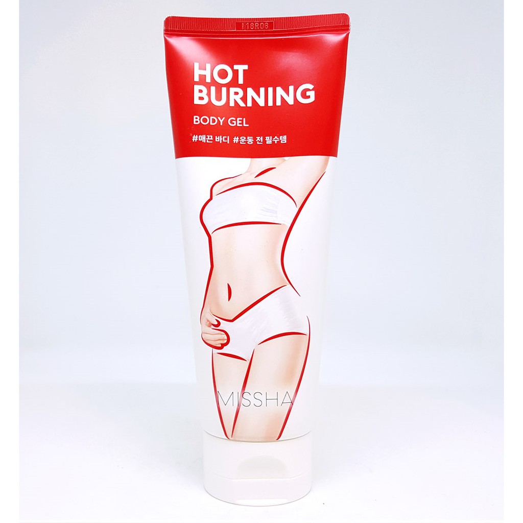 Kem Tan Mỡ, tạo dáng thon gọn Missha Hot Burning Perfect Body Gel Misha 200ml