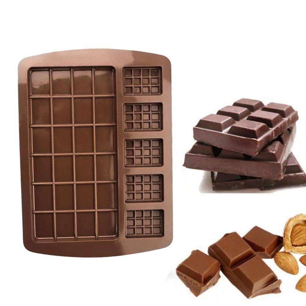AUGUSTINA Khuôn Silicone Làm Bánh Kẹo Hình Thanh Gỗ Caramel DIY