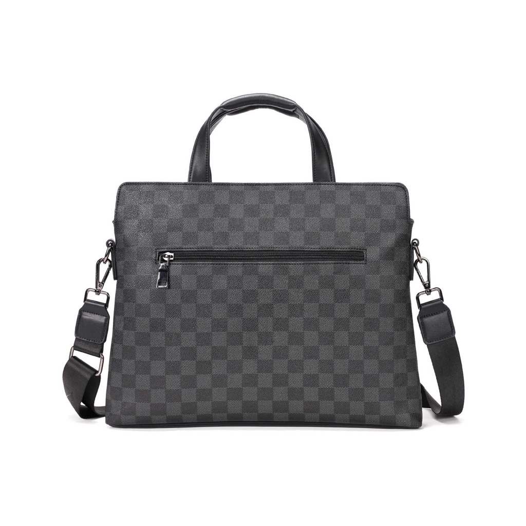 Túi Xách Đeo Chéo Nam Da Pu Họa Tiết Cao Cấp Đựng A4 Laptop Dành Cho Giới Trẻ Doanh Nhân Văn Phòng