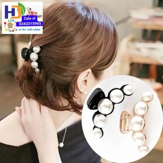 Kẹp tóc Ngọc Trai Hàn Quốc - Ngọc Trai Nhân Tạo