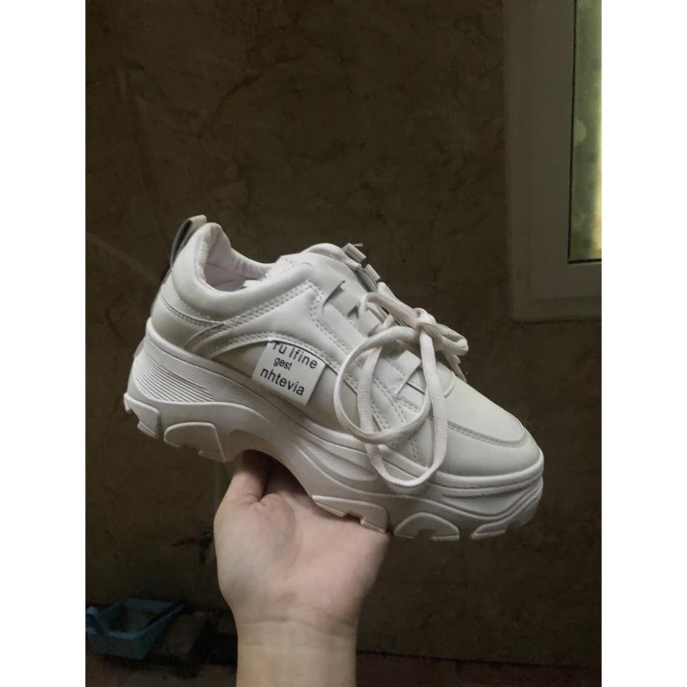 freeship Giày thể thao nữ mẫu mới đế cao êm chân (rulfine) kho giày phương linh