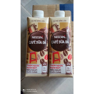 Hộp Nescafé cà phê sữa đá