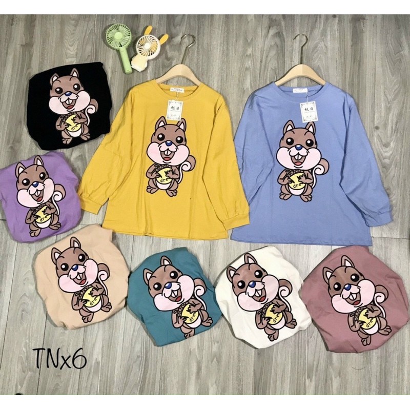 Áo Sweater Quảng Châu Hoạt Hình Dễ Thương Full Màu Ảnh Thật P01❤️❤️