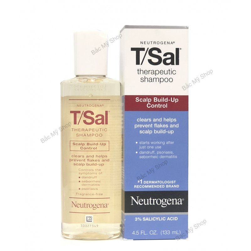 Dầu gội ngăn ngừa gàu và vảy nến Neutrogena T/Sal 133ml