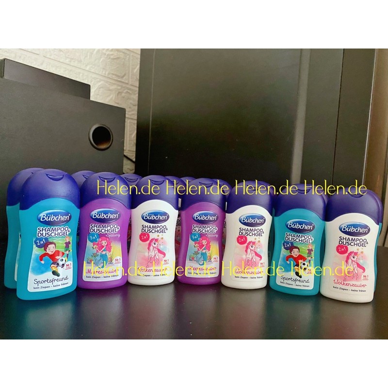 Sữa tắm gội mini Bubchen Đức
