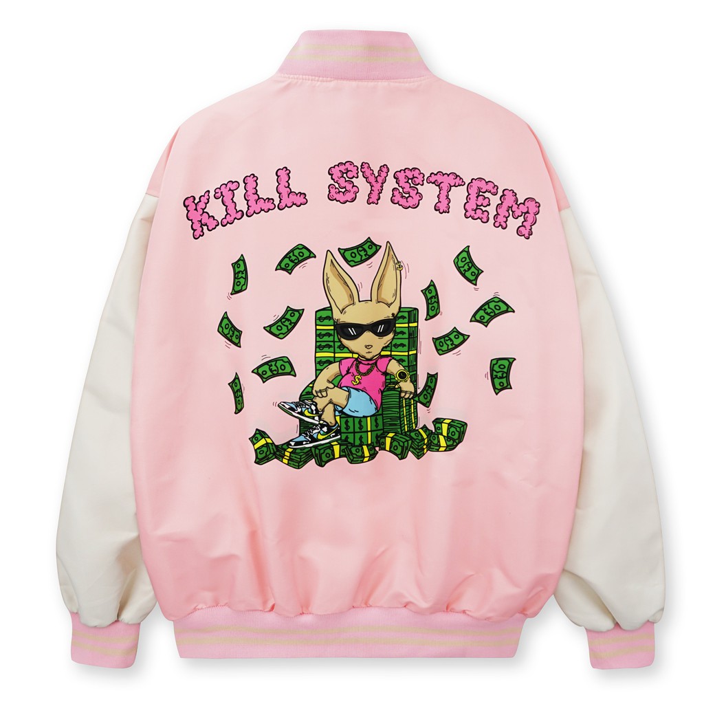 [KILL SYSTEM] - RICH HUMBLE VARSITY JACKET ( áo khoác dù) | BigBuy360 - bigbuy360.vn