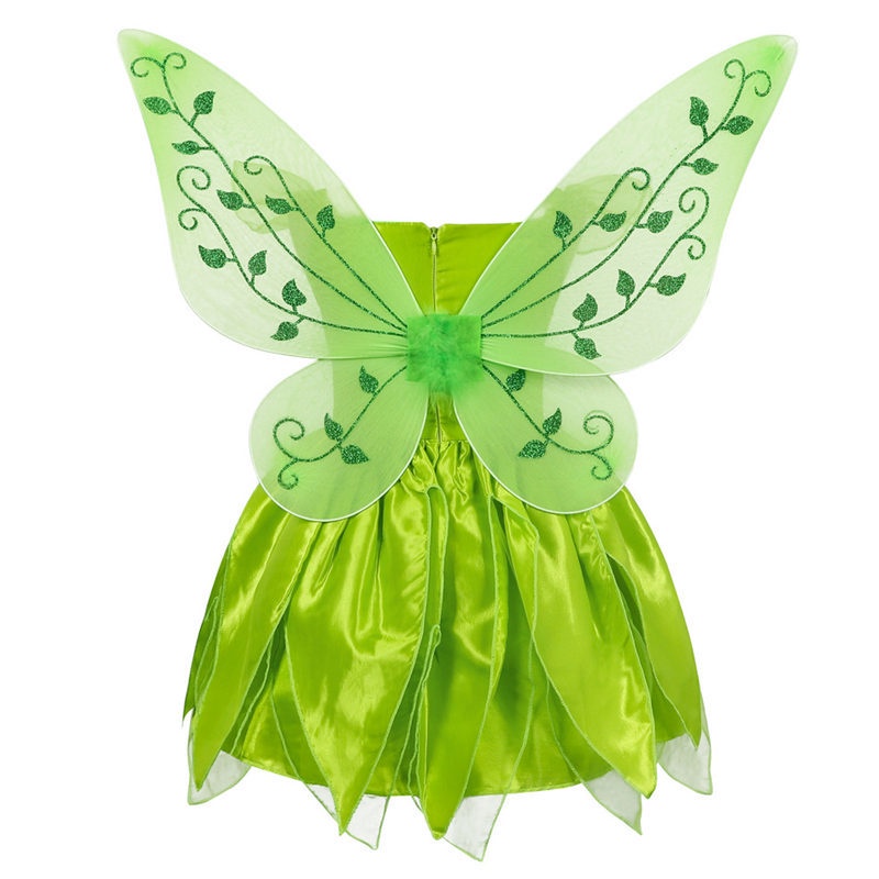 Bộ Trang Phục Hóa Trang Nàng Tiên Tinker Bell Dành Cho Trẻ Em 2-10 Tuổi