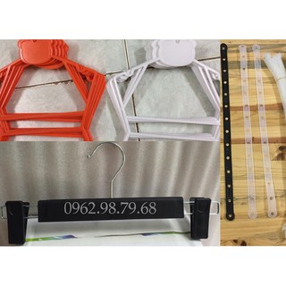 Combo Móc Bộ Bé Trẻ Em và Dây Lạt, Kẹp Quần Nhựa Người Lớn