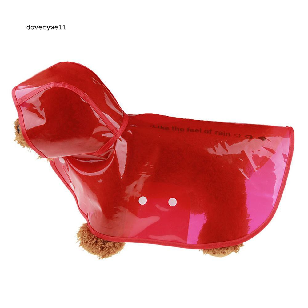 Áo mưa chống thấm nước cho thú cưng