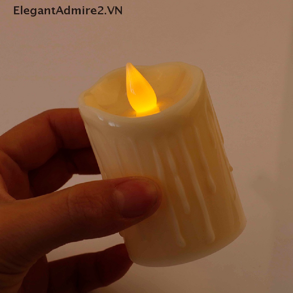 Đèn Led Hình Nến Không Lửa Sử Dụng Pin Trang Trí Tiệc Cưới