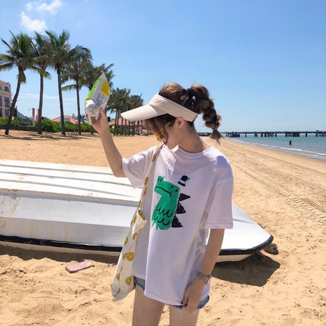 [Mã WA1606 giảm 15% đơn 99k] Áo Thun KHỦNG LONG TO Unisex A005 | BigBuy360 - bigbuy360.vn