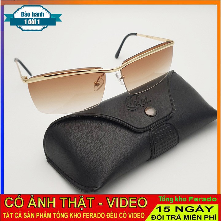 Kinh mắt SOLEX 405 Màu Nâu Trà Phong Cách