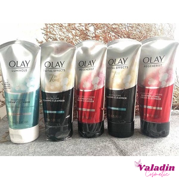 Sữa rửa mặt Srm da mụn Olay Regenerist /Luminous /Total Effects Face/Sửa rửa mặt Olay Total Effects 100g