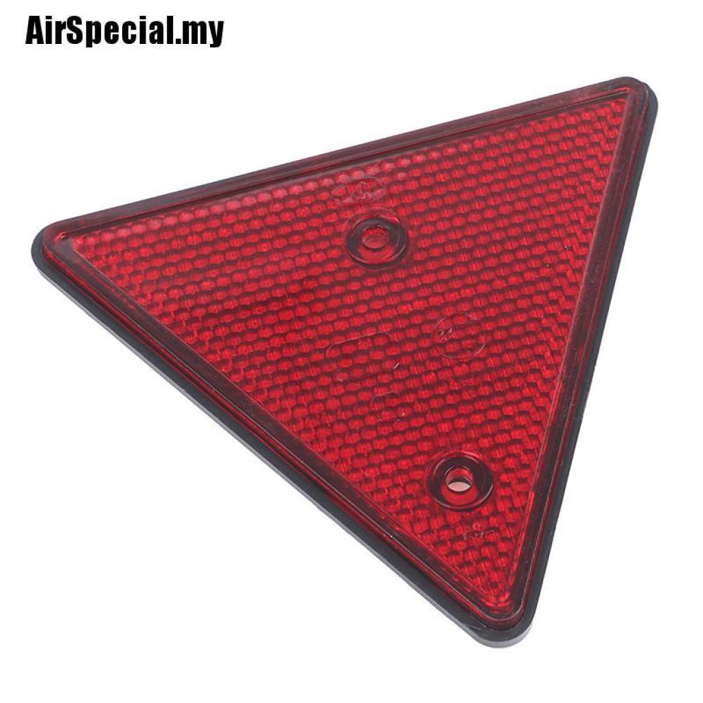 Miếng phản quang tam giác màu đỏ hình tam giác dùng trang trí xe tải