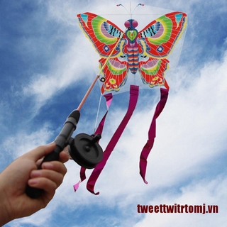 【Twitrt】Outdoor Kites Butterfly Flying Kite Children Kids Fun Sports Toys
