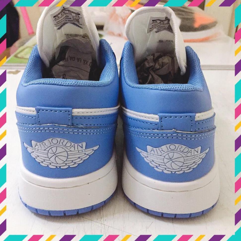 Giày Sneaker 𝐍𝐈𝐊𝐄 AIR 𝐉𝐎𝐑𝐃𝐀𝐍 𝟏 Xanh Dương Cổ Thấp Cao Cấp Full Size Nam Nữ | BigBuy360 - bigbuy360.vn