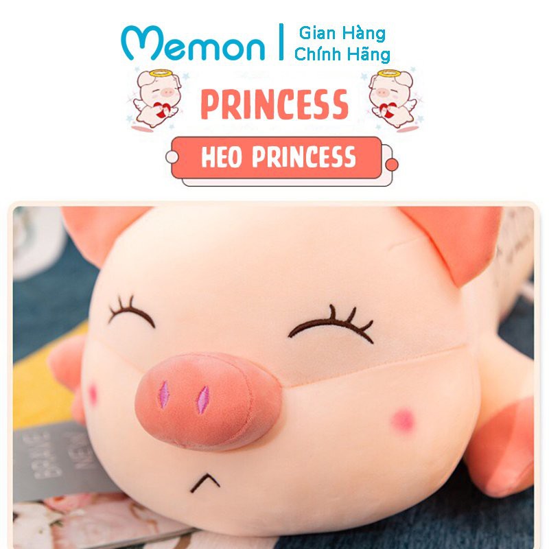 [Mã LIFEM1 giảm 50k đơn 99k] Heo Bông Hồng Princess Cao Cấp Memon