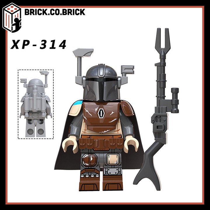Đồ Chơi Lắp Ráp  Star Wars Lính Phản Quân Mandalorian Chiến tranh giữa các vì sao KT1041