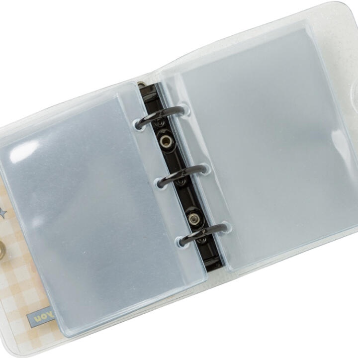 Binder Collect Book ARTBOX Hàn Quốc Đựng Photo Card Ảnh Họa Tiết Gấu 20 Sleeves Đóng Gáy Lò Xo