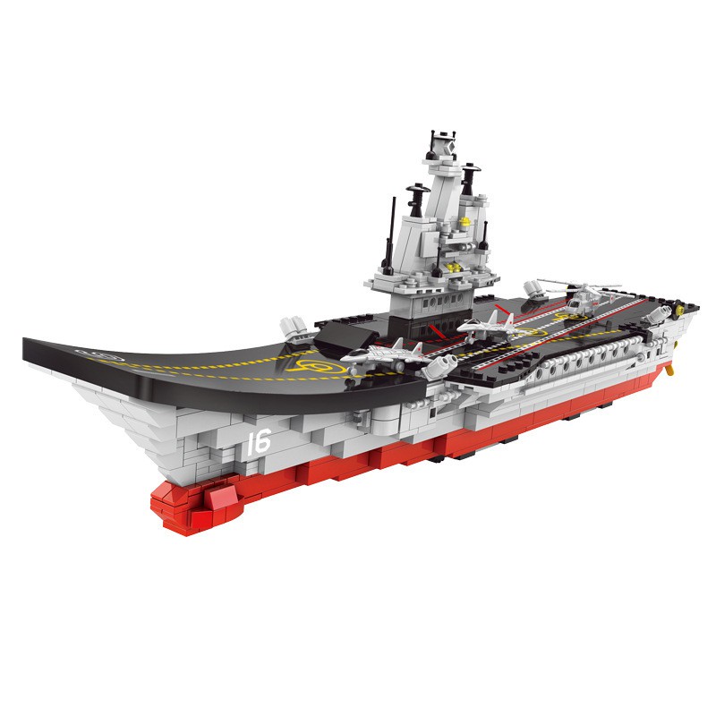 [1265 CHI TIẾT - 55CM] Đồ chơi Lắp Ráp Tàu sân bay AIRCRAFT CARRIER , Mô hình máy bay quân đội / Tàu thuyền